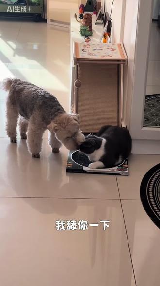 丢丢今天没挨揍
糖糖忍了