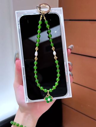 幸运的是,所有的碎碎念念都有了归宿 #原创 #新中式 #手机链