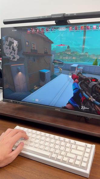 花时间练急停,还不如换把磁轴有用?#艾石头mg68ace #艾石头 #磁轴键盘 #无畏契约 #外设