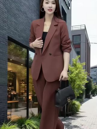 #优雅气质 #高级感穿搭 #职场穿搭 #西装外套 #时尚套装