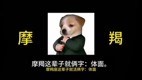 大道至简 无欲则刚:摩羯座#十二星座 #摩羯座 #体面 #土象星座