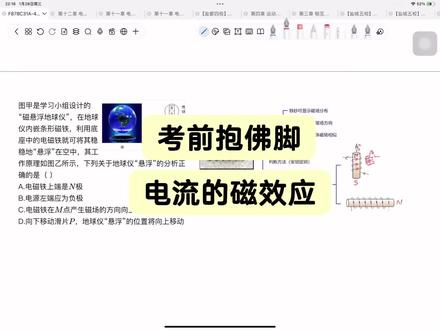 电流的磁效应
#知识点总结