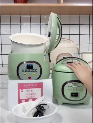 #厨房好物 #厨房小家电 半球多功能电饭煲大容量2至3人全自动煮粥小型宿舍蒸煮保温电饭锅#厨房必备神器 #电饭煲
