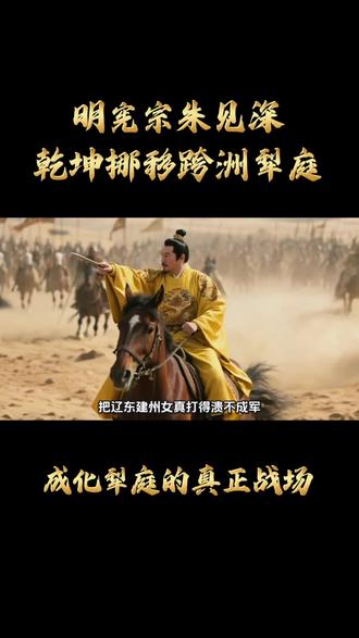 朱见深成化犁庭#成化犁庭 #大明历史 #野史秘闻 #朱见深 #历史冷知识