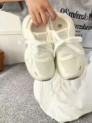 #网面透气 #厚底老爹鞋 #小白鞋 #透气舒适 #休闲百搭