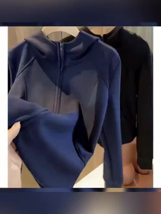 梨形显瘦大码女装短款小外套夹克开衫2024年秋季新款卫衣洋气减龄#服装时装爱美穿搭时尚潮流 #穿着得体是一种生活态度 #软底软面穿上超舒服