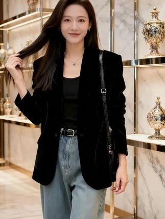 #无限回购的宝藏单品#如果上班都穿流光高智风#早秋不费力显贵穿搭#微胖女生怎么穿出早秋氛围感#高个子女生的早秋穿搭