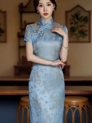 #旗袍之美 #旗袍美人 #改良旗袍穿搭 #中式造型 #旗袍写真