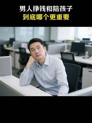 男人挣钱和陪孩子,到底哪个更重要?#育儿经验分享 #家长必读 #育儿育己 #亲子教育#好书分享