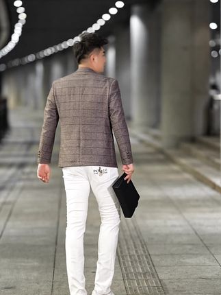 #秋冬穿搭合集 #品质男装 #谁穿谁好看 #男士西服 #格子西服
