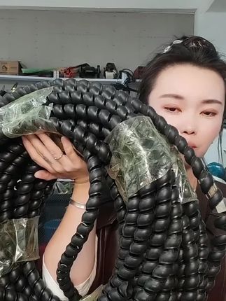 螺旋式液压油管保护套#液压油管保护套