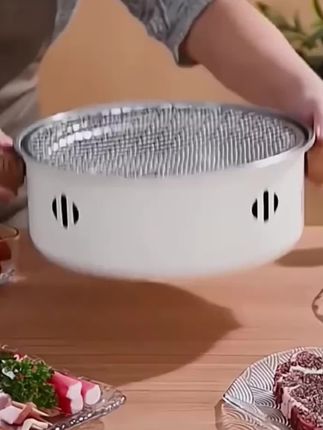 户外烧烤炉碳烤烧烤架 户外烧烤炉碳烤烧烤架便携围炉煮茶烤火炉套装全套炉子家用烤炉m