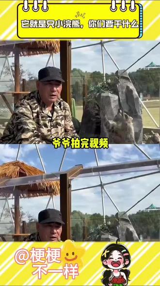 饲养员爷爷:它就是只小浣熊,一点都不胖呀! #娱你安利