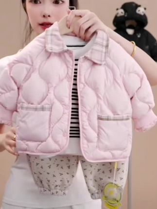 韩版90白鸭绒儿童羽绒服男女宝宝冬季外套内胆保暖洋气婴儿衣服#儿童羽绒服 #儿童外套 #婴儿羽绒服 #出街穿搭