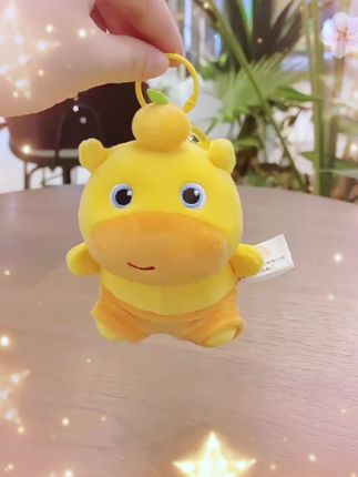 啊啊啊    这么可爱的水豚噜噜挂件   是谁拥有了   原来是我   哈哈哈哈#水豚噜噜#也太可爱了吧 #挂件 #玩偶