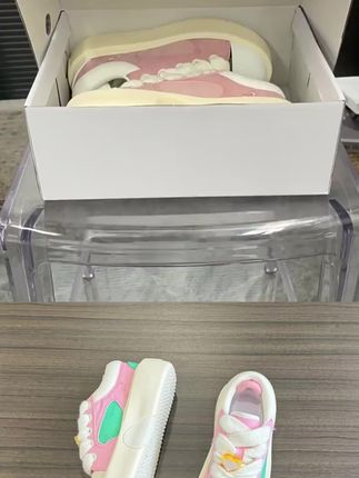 【小舞】2025春季新款小白鞋厚底增高休闲百搭潮流爱心鞋男女板鞋#好穿不累脚 #软底软面穿上超舒服 #潮流女鞋 #板鞋女 #厚底女鞋