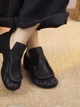 2025秋季新款休闲女鞋复古软底软皮简约一蹬百搭手工单鞋女#时尚百搭 #好穿不累脚 #新款上新 #爆款美鞋