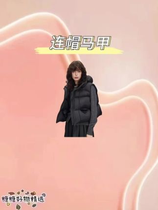 高品质韩版宽松连帽鹅绒马甲#马甲穿搭 #连帽马甲 #宽松马甲 #韩版马甲 #鹅绒马甲
