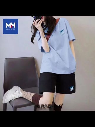 唐狮集团MH运动套装女款2025新款夏季短袖短裤夏日穿搭一整套#运动套装#夏日穿搭##户外运动