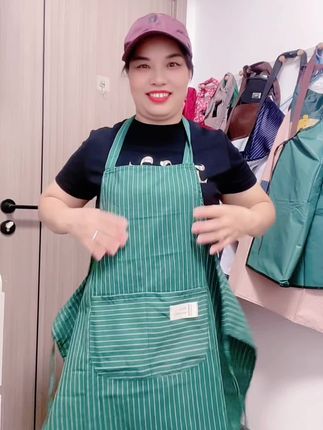 #条纹围裙 #好物分享 #防水围裙 #围裙