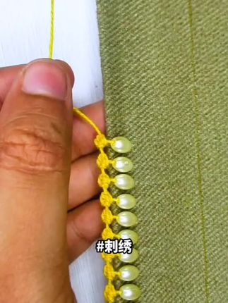 #爱生活爱编织 #刺绣 #针线 #手工diy