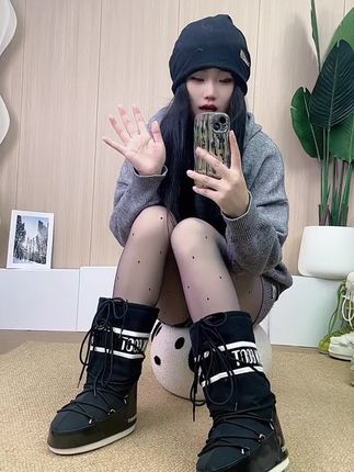 这也太好看了#潮鞋推荐 #雪地靴女