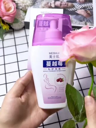 天气闷热久坐小花园不舒服的哈都可以试试这个#蔓越莓私护清洗液 #蔓越莓 #私护洗液 #好物种草 #女生必备