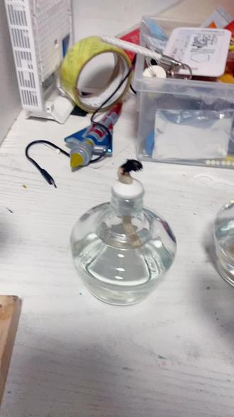 消耗了硫酸铜玫瑰x 1#化学 #正确使用酒精灯 #女人你在玩火