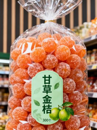 甘草金桔#优质农产品 #每日分享 #口感特别好 #干果