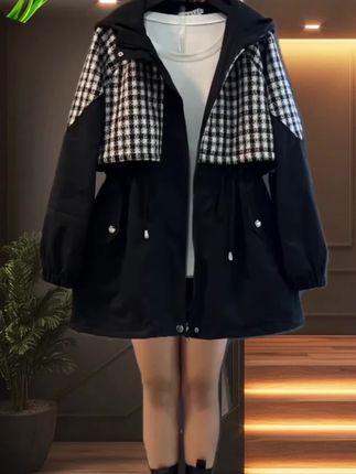 #遮肉显瘦穿搭 #大码女装 #谁穿谁好看 #穿出自信穿出美丽 #外套