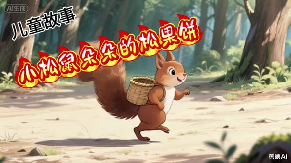 第47集《小松鼠朵朵的松果饼》#儿童睡前故事 #儿童启蒙 #儿童故事