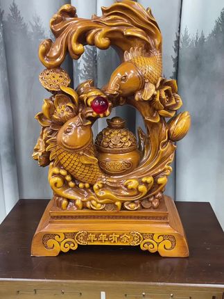 年年有余#年年有余 #摆件 #摆件工艺品 #鱼 #鱼摆件