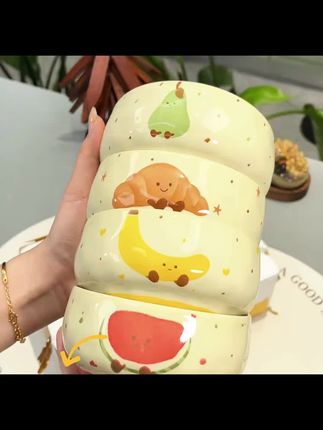 #陶瓷碗#可爱餐具#陶瓷玩具#好物推荐#颜值餐具