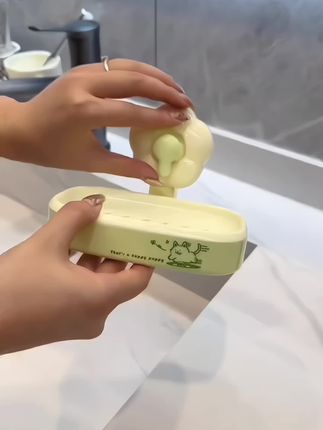 #肥皂盒 真的便宜好用,最关键吸盘的设计,想换地方不伤墙面也不留胶很方便实用#吸盘肥皂盒 ##花朵肥皂盒 #肥皂盒