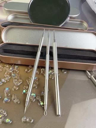 独角兽粉刺针弯钩粉刺针麒麟钩痘痘针清工具#独角兽粉刺针 #弯钩粉刺针 #麒麟钩粉刺针 #粉刺针去黑头 #麒麟针