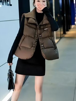 #马夹外套#保暖坎肩马夹#马夹穿搭 #减龄气质 #穿出自信穿出美丽