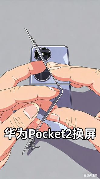 华为pocket2小折叠改直面屏
#郑州 #手机维修 #华为pocket2 #专业维修 #手机店日常