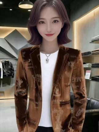 现货欧版精细工艺高端轻奢西服男士2025秋季高品质金丝绒西装外套#西装外套 #穿出自己的风格 #丝绒外套 #霸总驾到 #西服穿搭