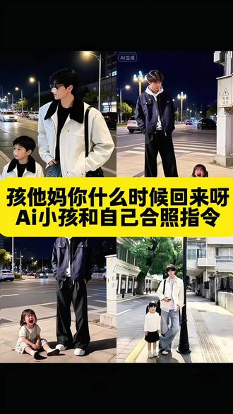 孩儿他妈你什么时候回来呀 Ai小孩和自己合照指令教程#即梦ai #孩子他爸什么时候回来 #孩子他妈 #ai小孩和自己合照指令 #合照ai生成 合照ai生成母女口令 ai生成图片 ai小孩合照指令 豆包p图指令小孩合照口令 两张照片合成宝宝照片 孩子他爸啥时候回来 ai小孩和自己合照文案 豆包ai合照生成抱小孩哭口令 豆包p图指令抱小时候的自己