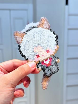 不小心染上了拼豆#拼豆 #手工diy