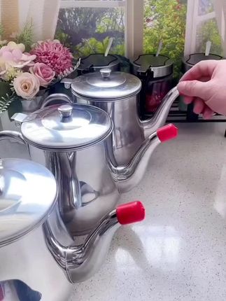 #油壶#不锈钢油壶 #不挂油的油壶 #居家好物