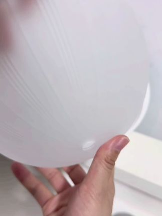 磨砂玻璃灯罩外壳替换圆形E27螺口卧室台灯欧式防刺眼DIY灯罩配件#台灯配件 #磨砂玻璃 #灯罩 #diy