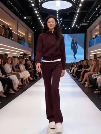 #新款休闲运动服套装 #韩版洋气百搭连帽长袖卫#舒畅的入秋穿搭都是琥珀系 #套装 #套装连帽