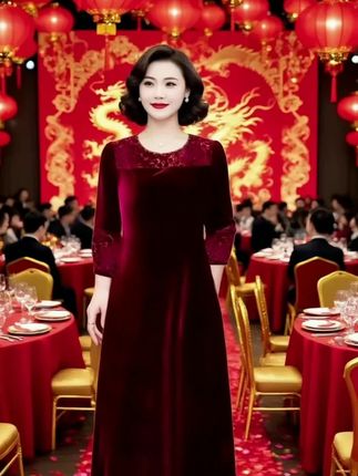 #婚礼妈妈礼服 #婚宴妈妈装 #喜婆婆喜妈妈