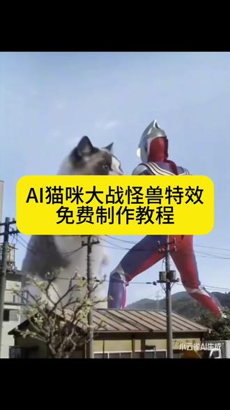 #ai猫咪大战怪兽
猫咪大战怪兽
#猫咪大战怪兽ai生成
#猫咪大战怪兽ai
ai猫咪大战怪兽教程 猫咪大战怪兽ai特效入口,猫咪大战怪兽ai特效拍同款,猫咪大战怪兽ai模板#剪映#猫咪大战怪兽ai