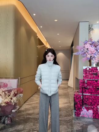 浩哥严选●lulu小暖炉HGQ5YRF3857A轻薄羽绒服预简版时尚款设计感#秋冬穿搭 #羽绒服 #小个子穿搭 #穿搭 #穿出自己的风格