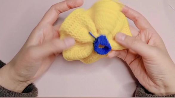 白雪公主教程(12)-袖子#玩偶钩织教程 #白雪公主教程 #钩针玩偶教程