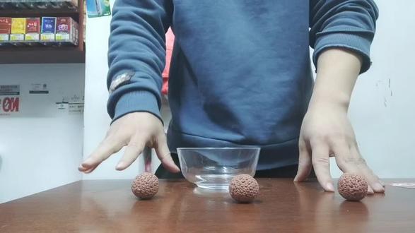 魔术教学,太神奇了!透明碗大解密看的清楚,#三仙归洞