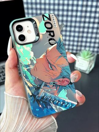 帅气索隆适用苹果16promax彩银iPhone15pro手机壳14/13/12/11磨砂