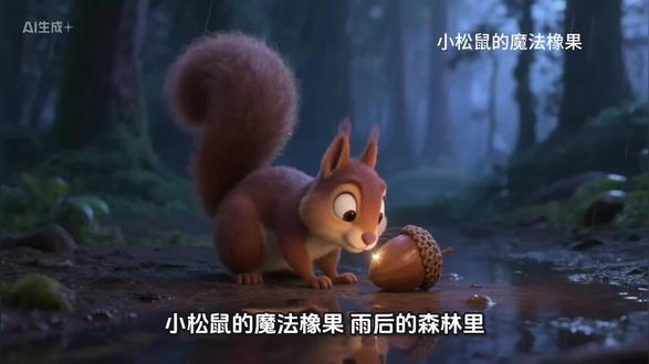小松鼠的魔法橡果 #儿童故事